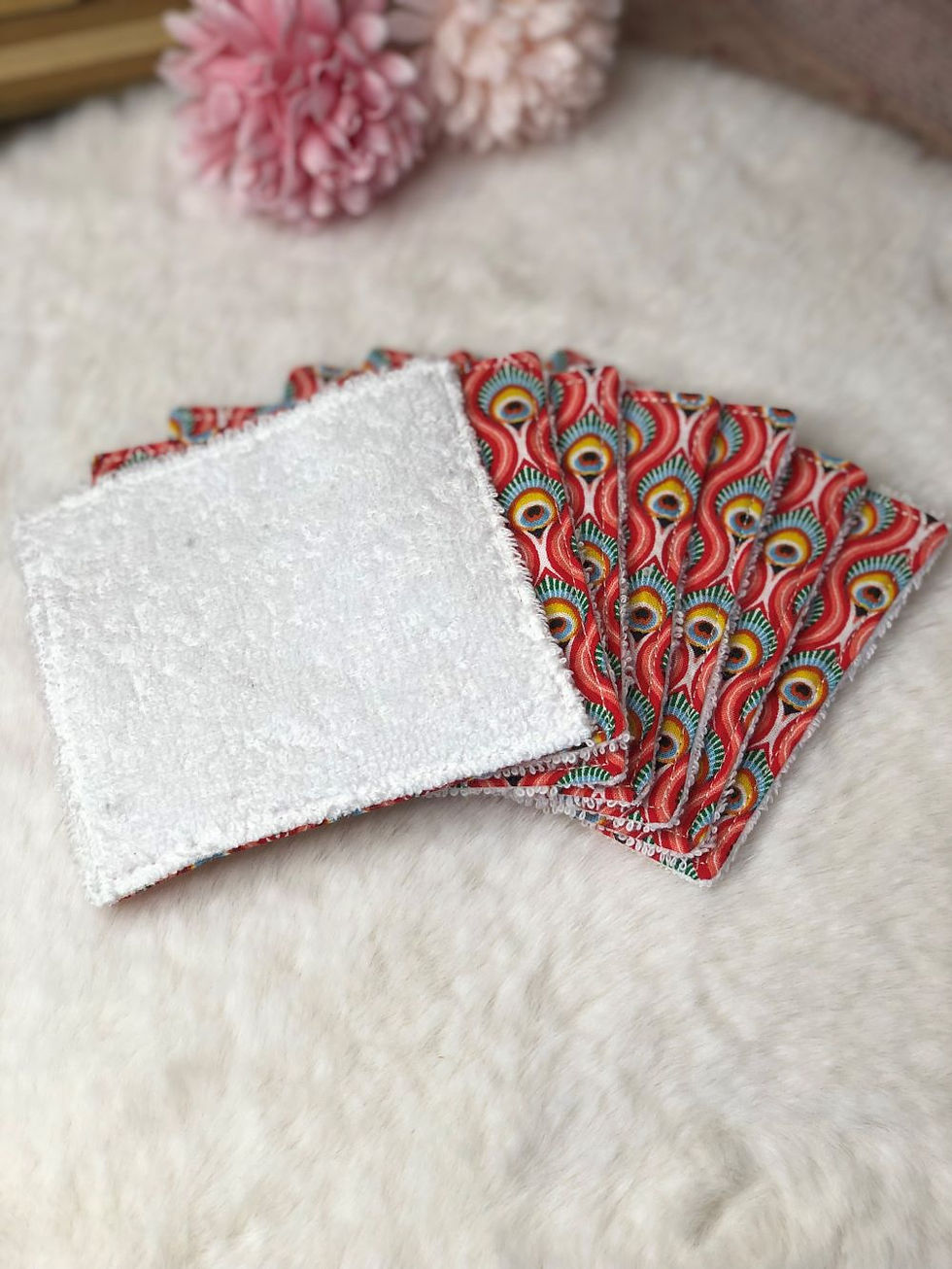 Miniature : Lingettes "oeil de paon"