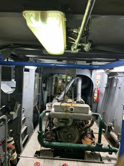 S2828 passenger vessel for sale - main engine