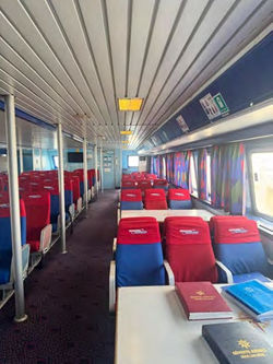 S2829 38 m passenger ferry for sale - passenger saloon