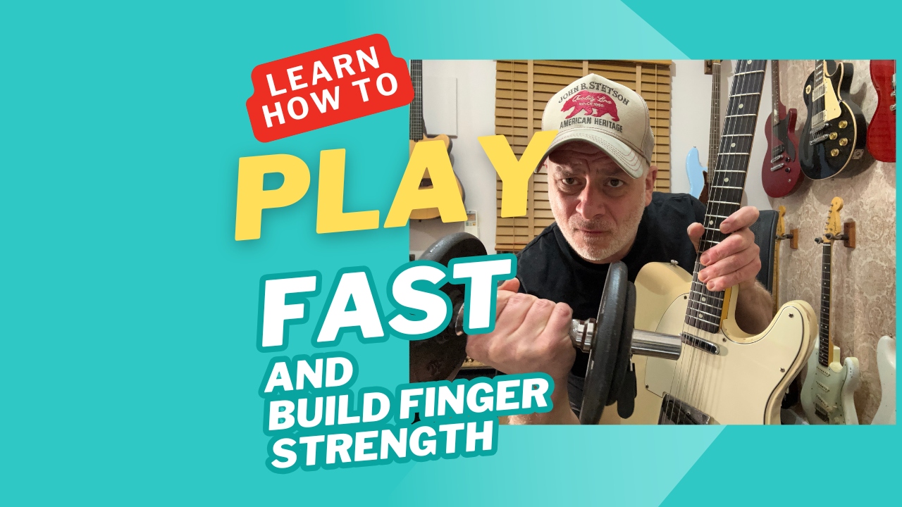 Want to get faster at the guitar and build finger strength Guitar Tab