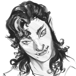 Character Icons - D&D - B&W