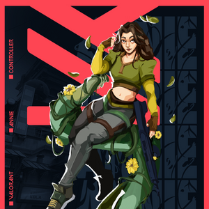Valorant Character Concept Poster Two