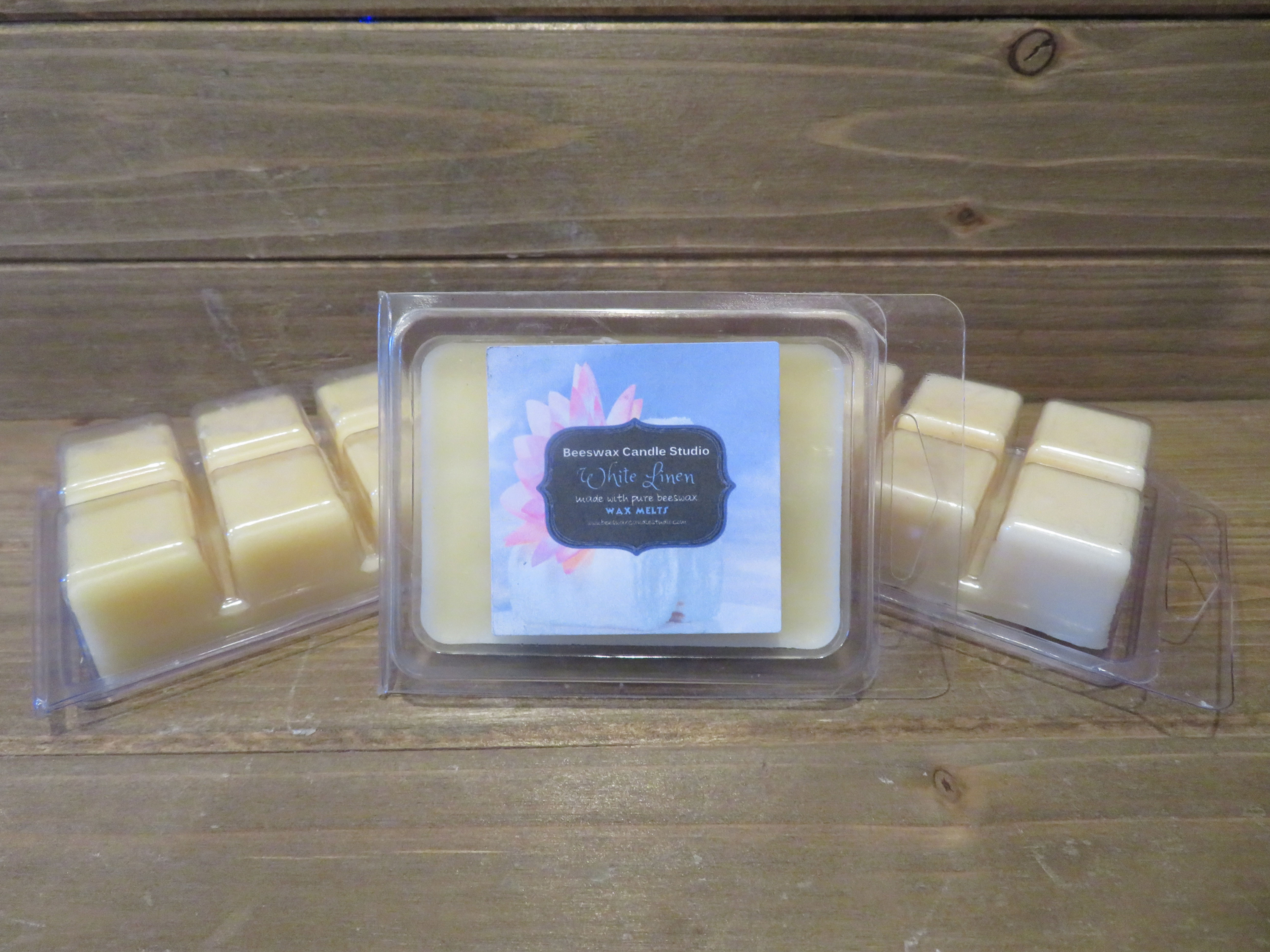 WHITE LINEN scented beeswax melts