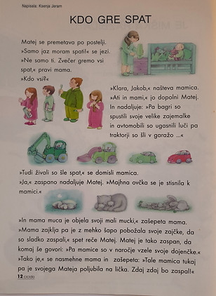 Kdo gre spat