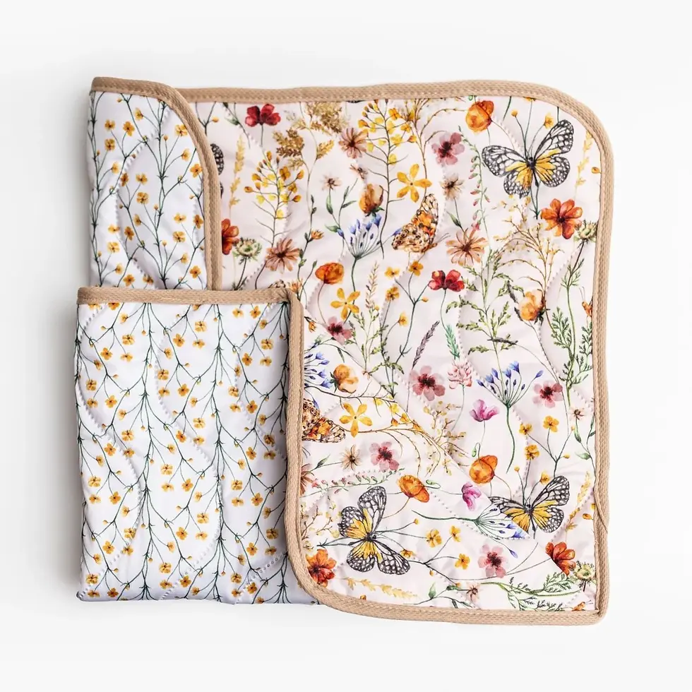 Thumbnail: Quilted Comfort Change Pad Featuring Wipeable Machine Washable Fabric