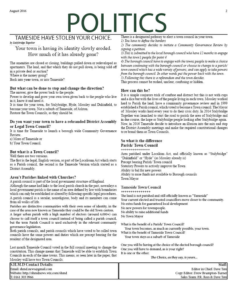 Politics Page