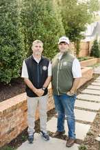 President and Vice President of Jacobs Land Management standing together