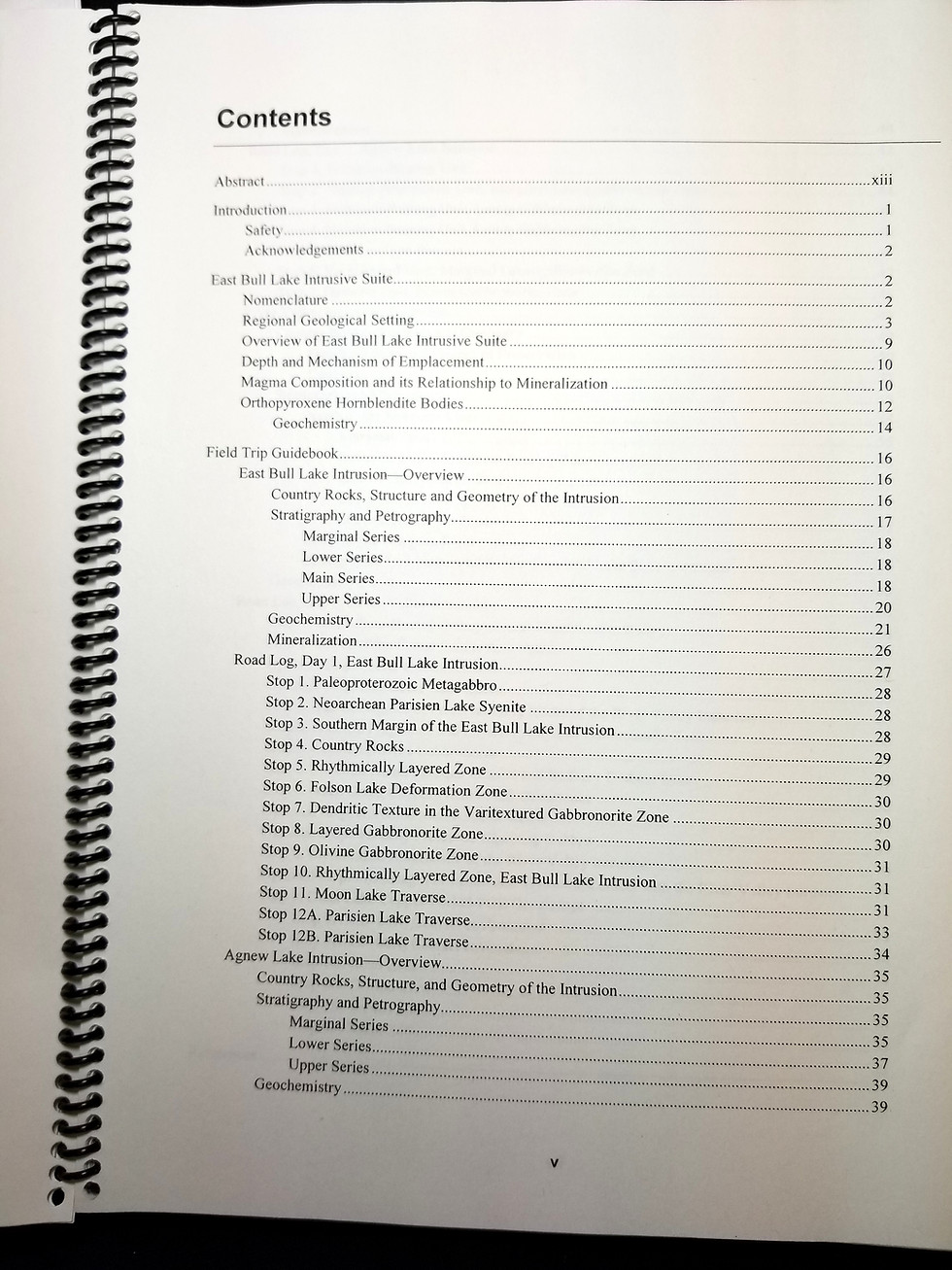 Thumbnail: Geological Guidebook to te Paleoproterozoic East Bull Lake Intrusive Suite