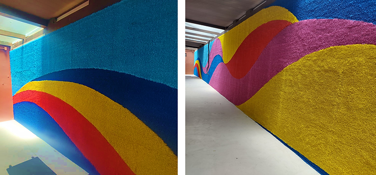 Parede de Entrada escola Intermezzo, São Paulo