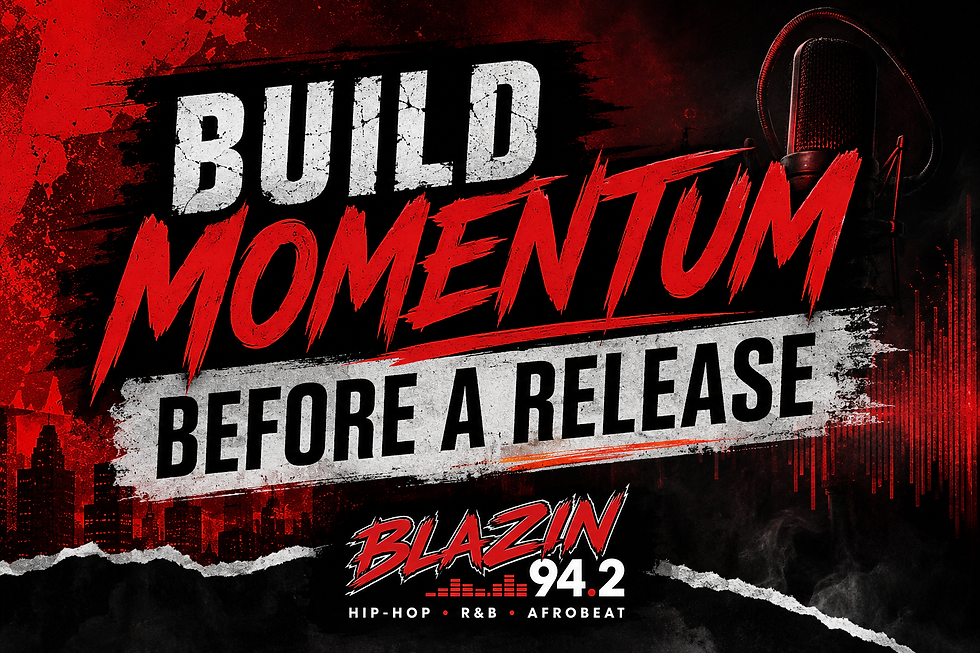 How to Build Momentum Before a Release: The Secret to a Successful Music Launch