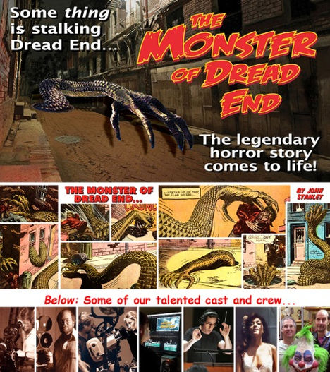 The Monster of Dread End, el stop motion y el horror clásico a la orden del día.