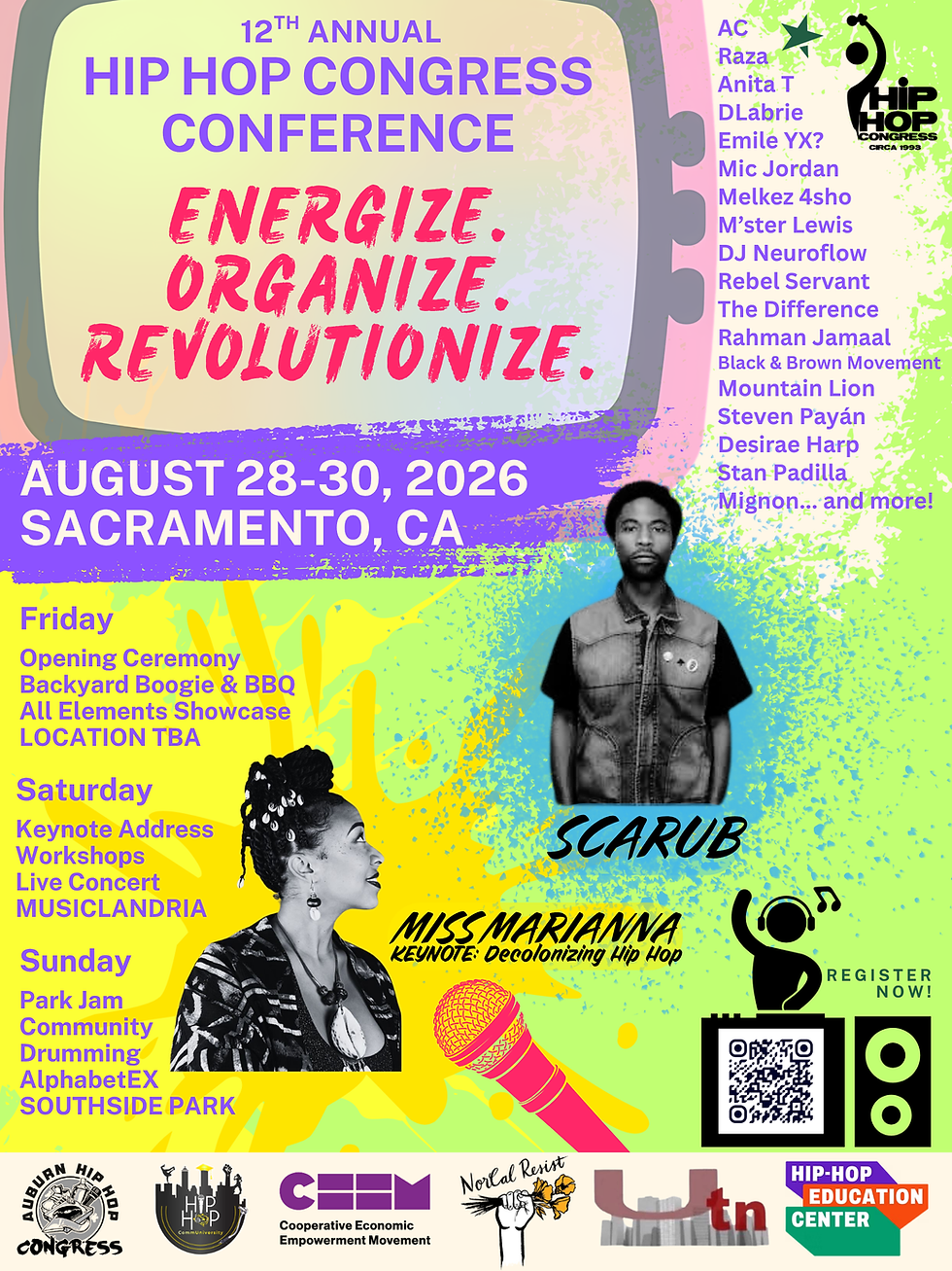 12th Annual Hip Hop Congress International Conference