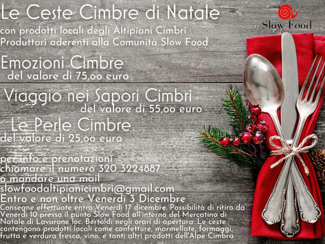 Le Ceste Cimbre di Natale