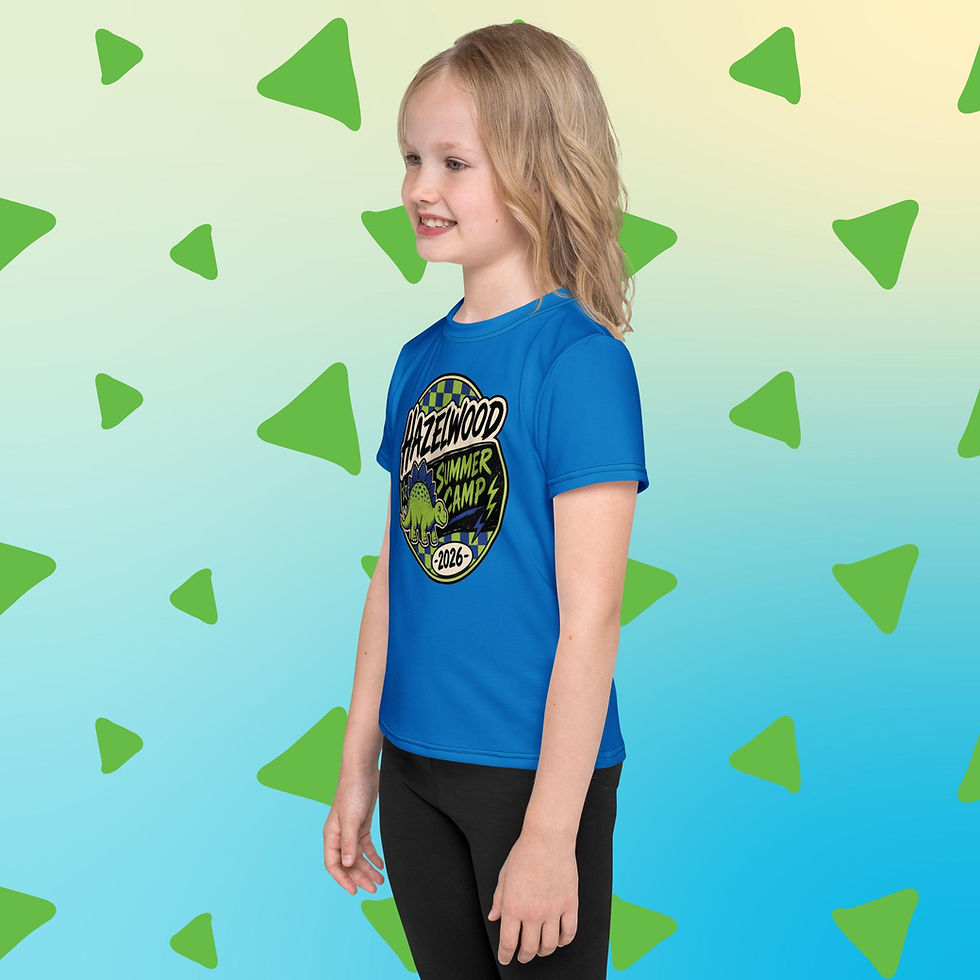 Thumbnail: SUMMER CAMP 2026- BLUE DINO SHIRT