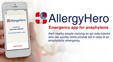 AllergyHero Facebook banner