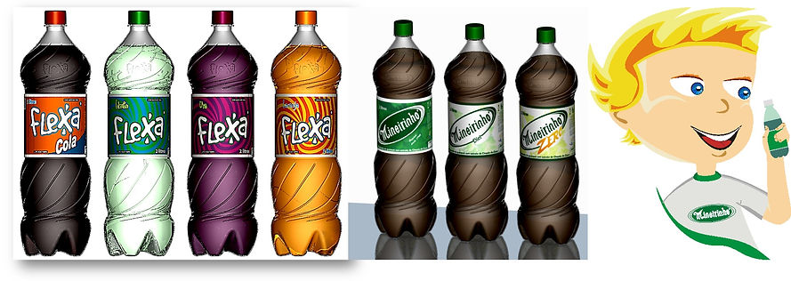 Modelamento 3d de frasco