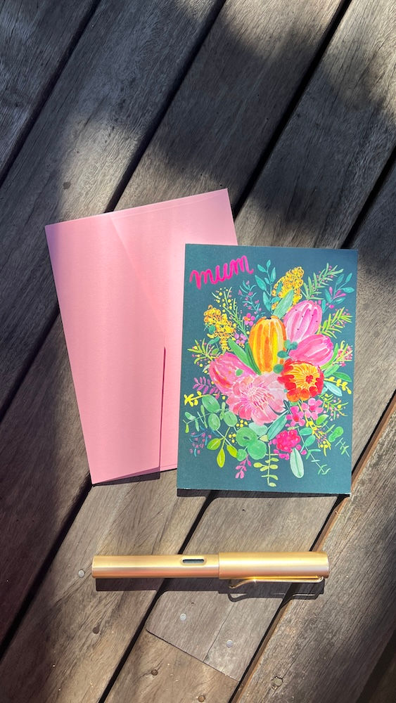 Thumbnail: Aussie Native Bouquet // Mother's Day card