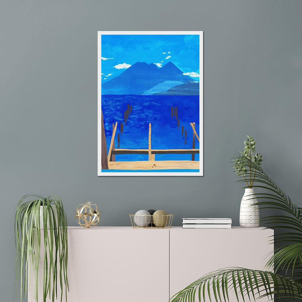 Thumbnail: Lake Atitlán Guatemala print
