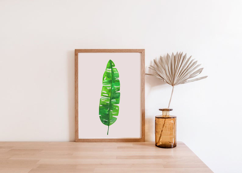 Miniaturbild: Banana Leaf print