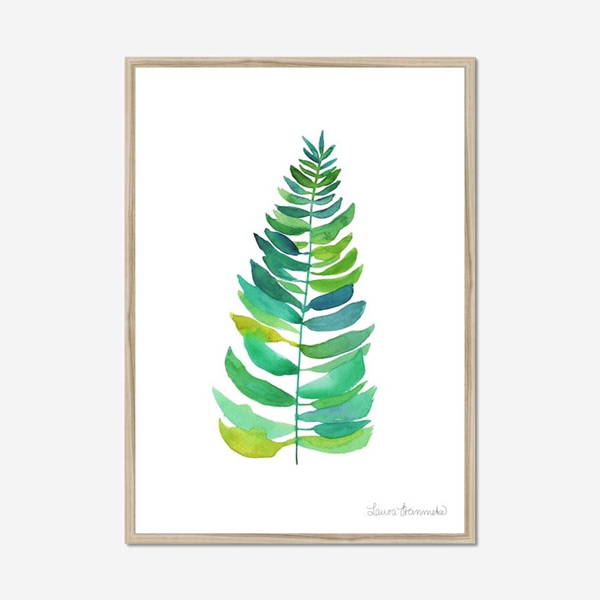 Areca Leaf print
