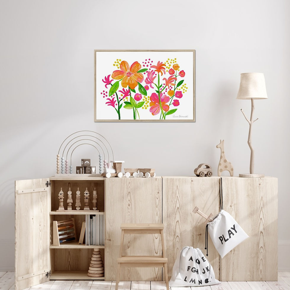 Thumbnail: Wild Garden print