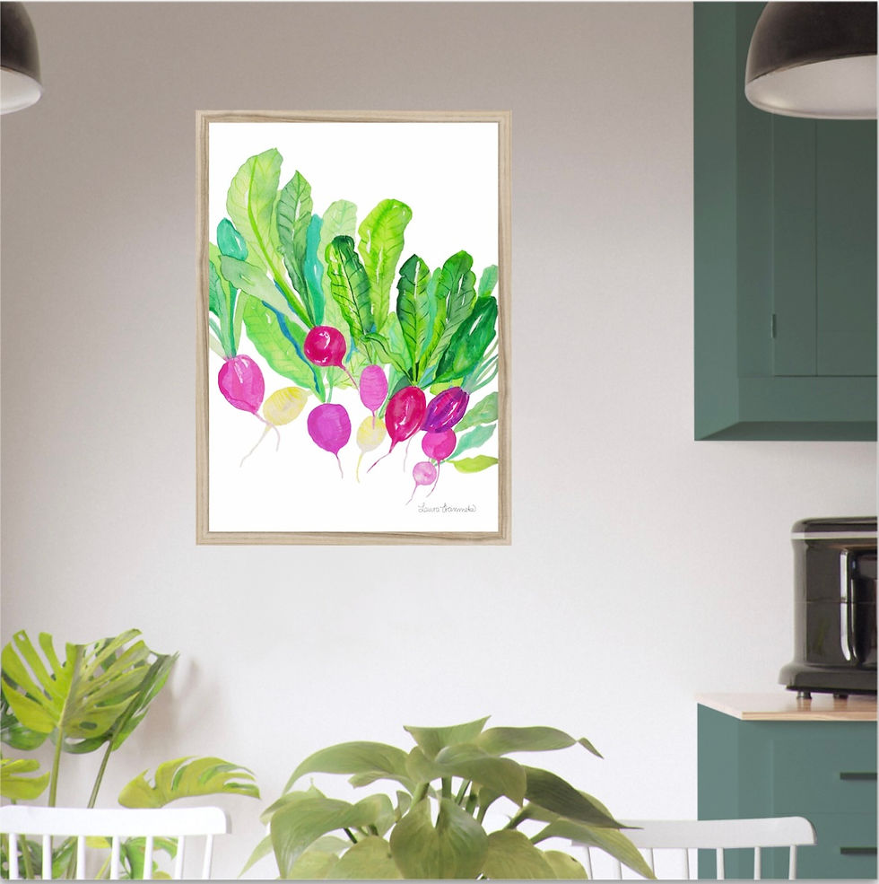 Thumbnail: Radishes print