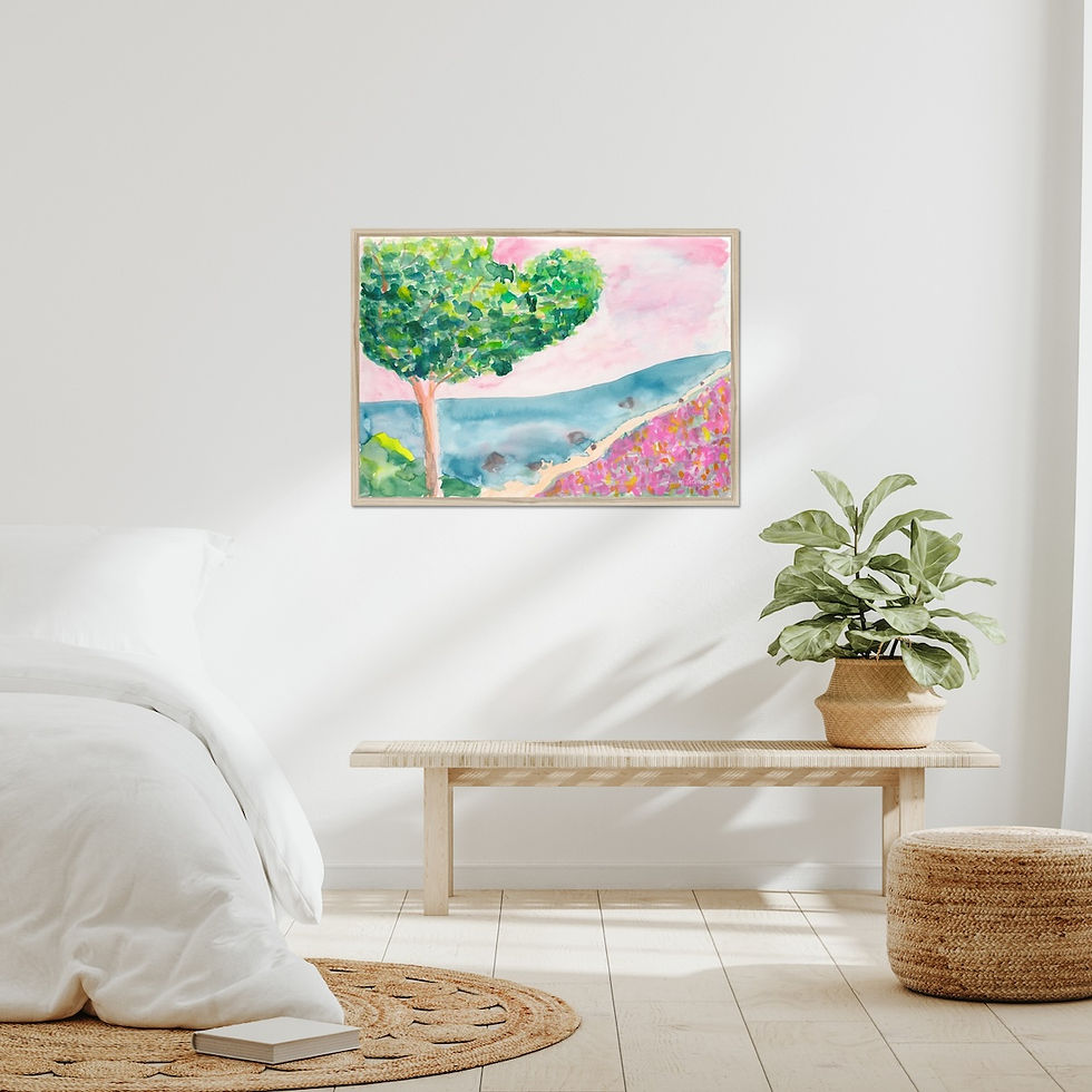 Thumbnail: Tree Landscape print