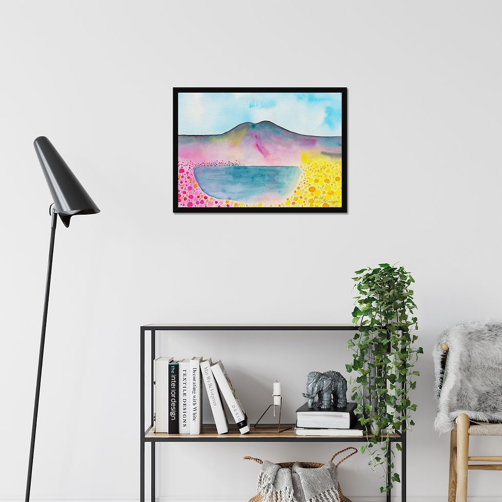 Thumbnail: Lake Landscape print