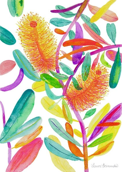 Thumbnail: Banksia print