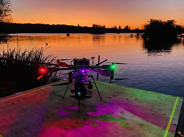 Helicopter-Film-Services-Eternals-Denham-Ski-Lake-sunset-Aerigon-Drone-with-Alexa-LF-Mini-