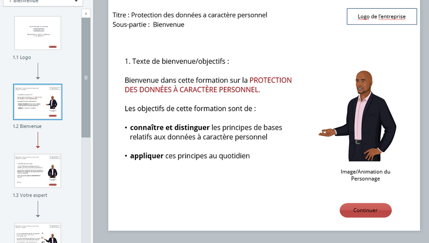 rephrasing goals and storyboard