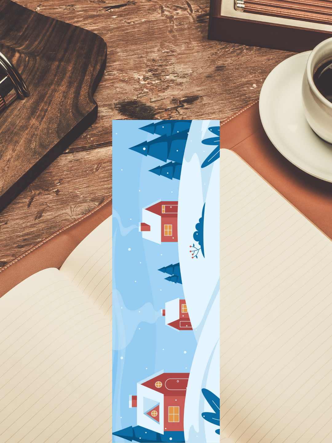 Marque page SNOW