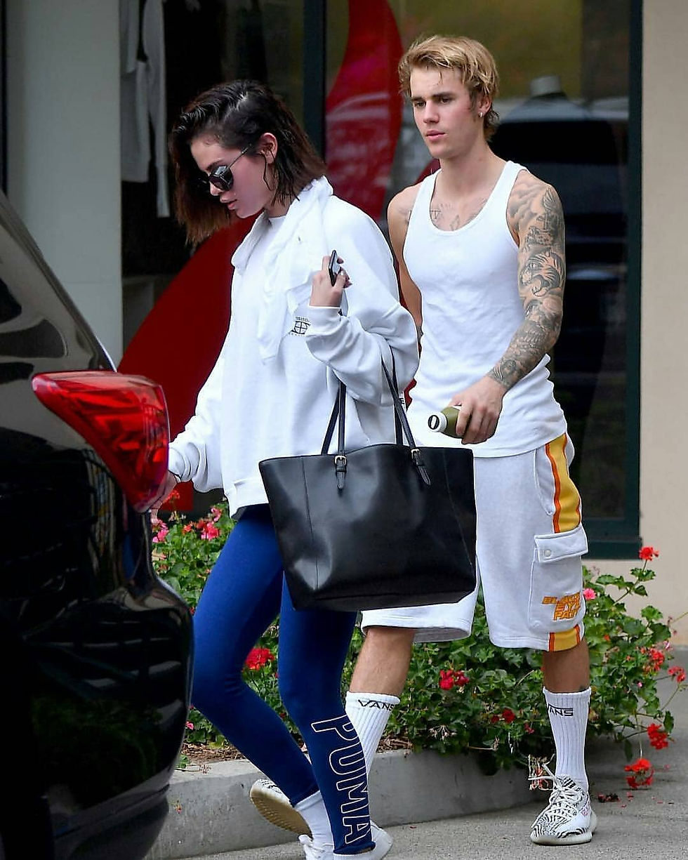 Jelena deixando a academia fechada exclusivamente para os dois. (Foto: MEGA)