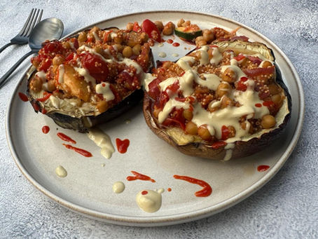Stuffed Egg Plant