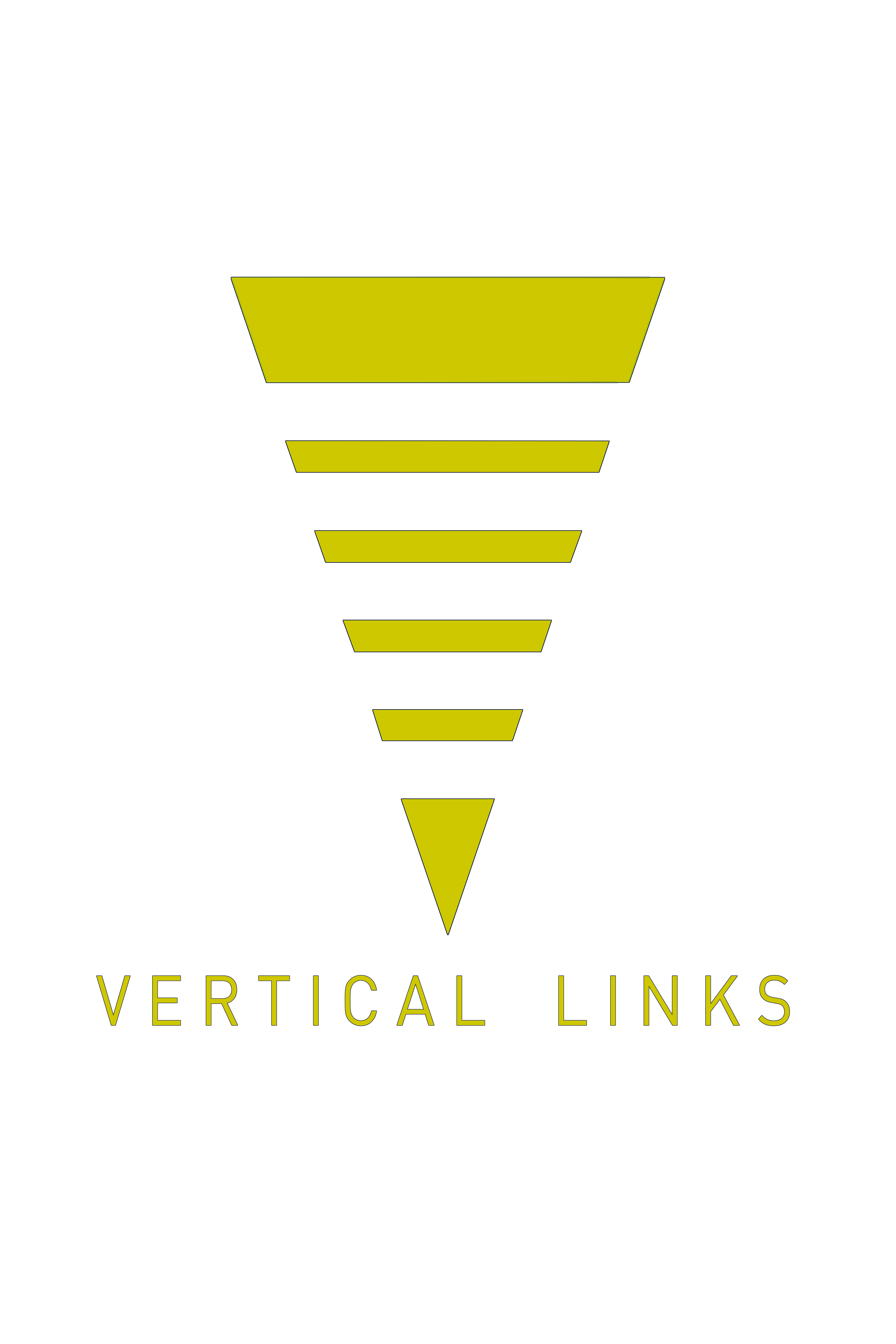 Vertical Links gold logo