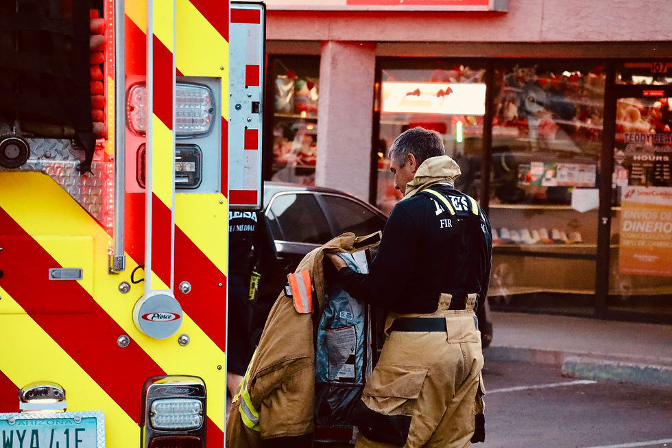 Emergency Response at Mesa Laundromat as Smoke and Chemicals Force Evacuation — First Responders Prevent Potential Disaster