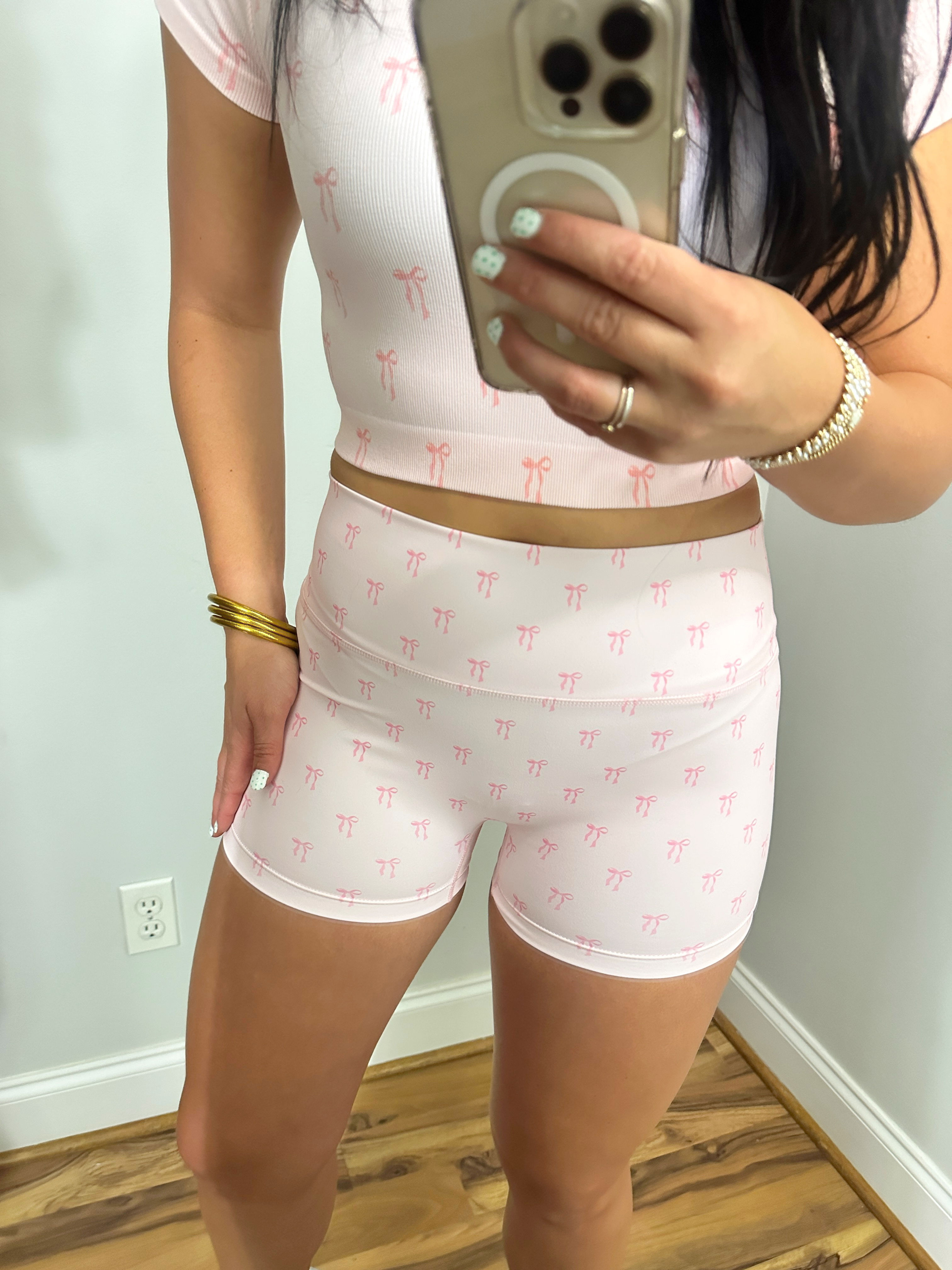 Bow Fit Athletic Shorts