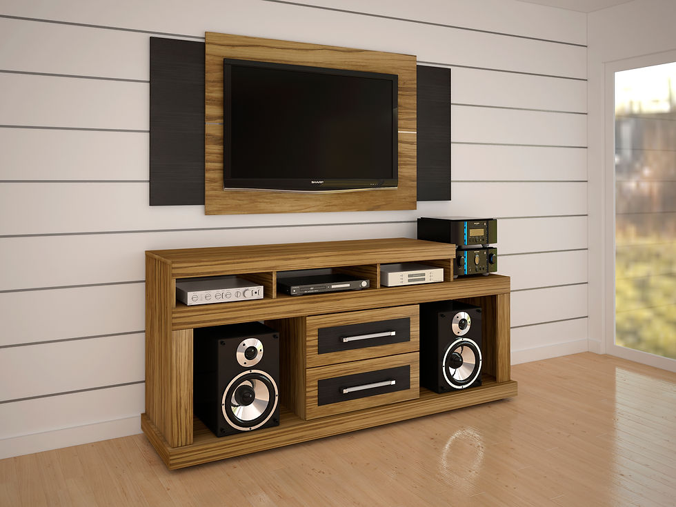 Miniatura: Rack Líder e Painel Fit - Valdemóveis