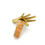 Thumbnail: Vintage "Hand" #4220-2 Bottle Stopper by Carl Auböck (Burger Collection)