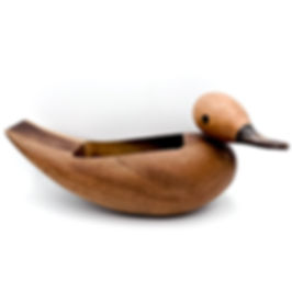 Vintage Carl Auböck Wooden Duck Valet (Burger Collection)