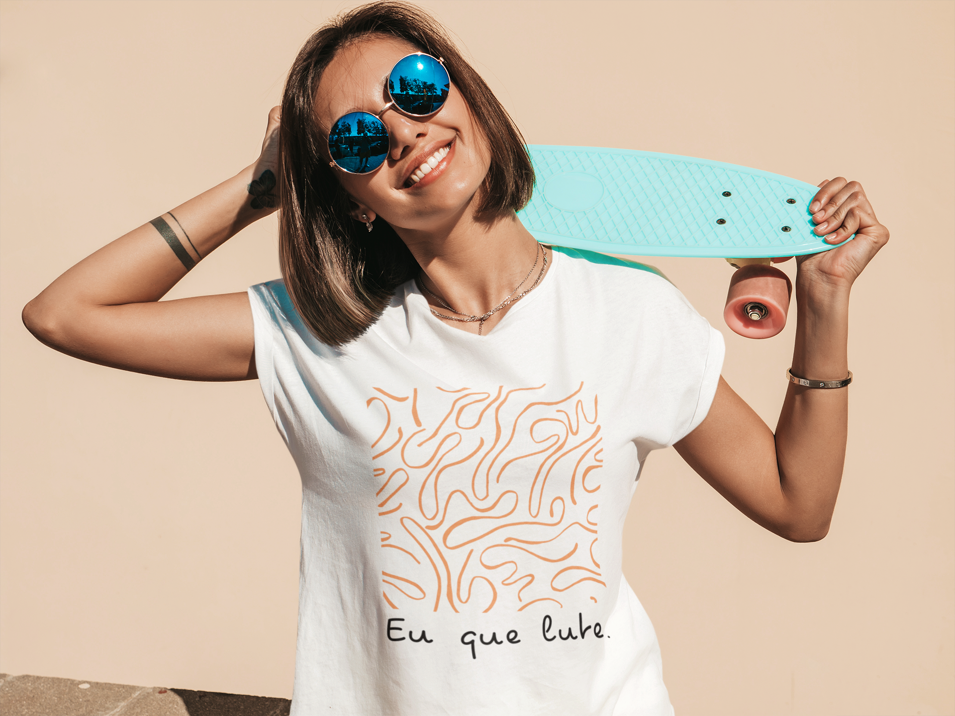 CAMISETA EU QUE LUTE