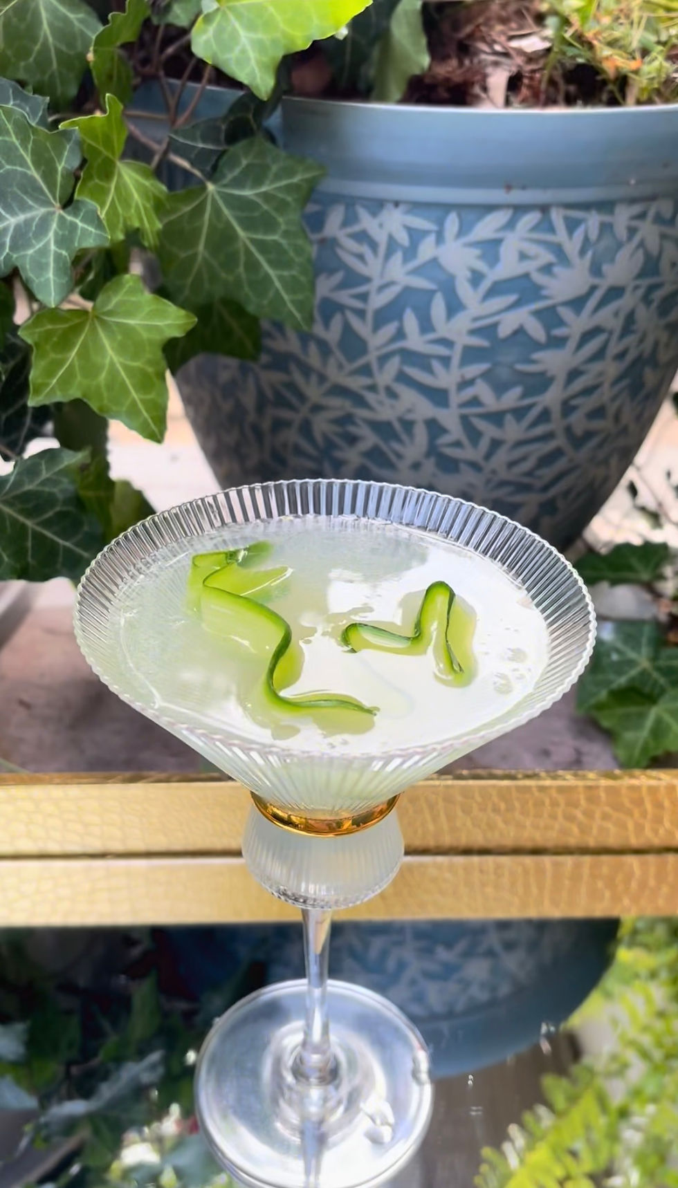 The Italiana: a Cucumber Martini