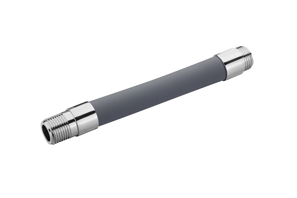 Grey Silicone Shower Arm