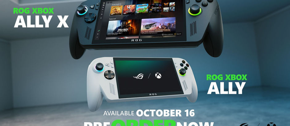 la précommande des consoles ROG Xbox Ally sont maintenant disponible