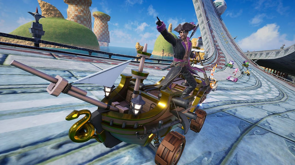 Le contenu gratuit Capitaine Majima pour Sonic Racing: CrossWorlds sera disponible le 30 avril