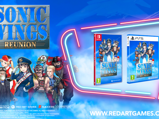 Sonic Wings Reunion dévoile ses magnifiques éditions physiques Nintendo Switch et PlayStation 5