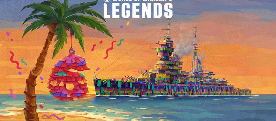 World of Warships: Legends célèbre son 6e anniversaire avec une mise à jour spéciale