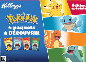 Kellogg’s collabore avec Pokémon