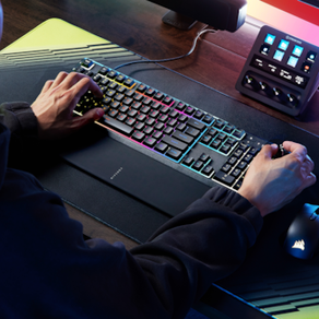 CORSAIR élargit sa gamme de produits dédiés au jeu vidéo au quotidien avec des claviers polyvalents et une souris sans fil ergonomique