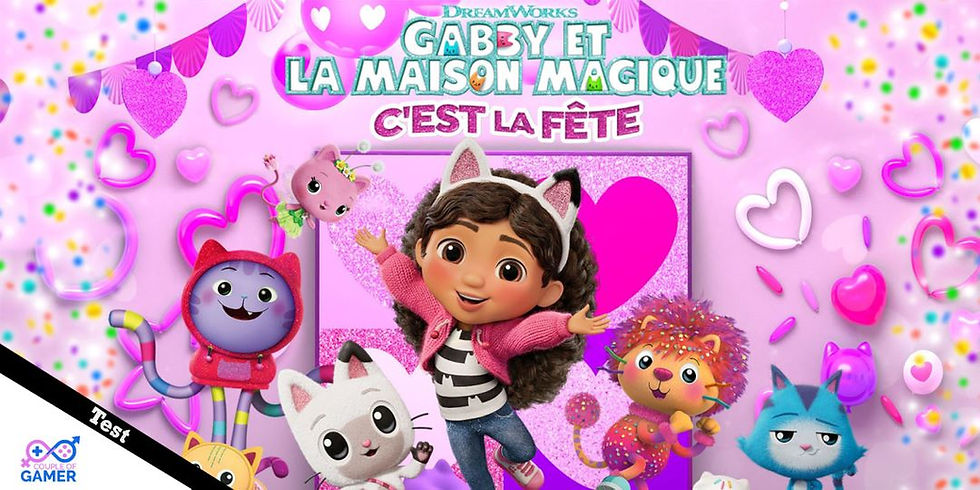 Test Steam Dreamworks Gabby et la maison magique: C'est la fête